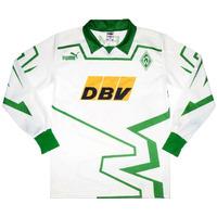 1993-94 Werder Bremen Home L/S Shirt XS