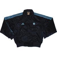 1999 00 olympique marseille adidas padded bomber jacket s