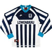 1995-96 1860 Munich Away L/S Shirt L.Boys