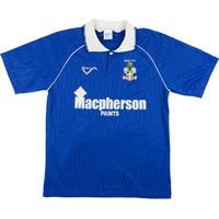 1991-92 Bury Away Shirt S