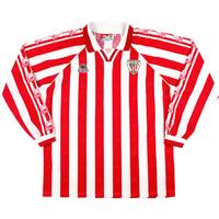 1996-97 Athletic Bilbao Home L/S Shirt (Very Good) XL