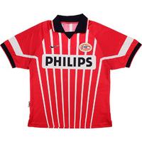 1997 98 psv player issue home shirt m