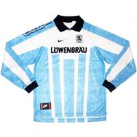 1996-97 1860 Munich Home L/S Shirt XL.Boys