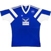 1989-90 Karlsruhe Match Issue Home Shirt #10