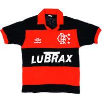 1992 Flamengo Home Shirt #10 (Edimar) XL