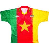 1994-95 Cameroon Home Shirt M