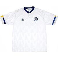 1990-91 Leeds United Home Shirt XL