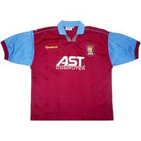 1995 97 aston villa home shirt excellent xl