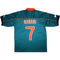 1999 00 venezia third shirt nanami 7 wtags l