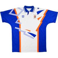 1991 92 luton town home shirt xl