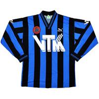 1993-94 Club Brugge L/S Home Shirt (Very Good) Y