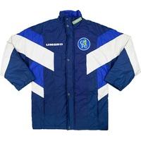 1997-99 Chelsea Umbro Bench Coat Y