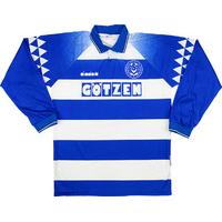 1994-95 MSV Duisburg Home L/S Shirt #10 (Schütterle) XL