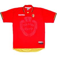 1996 97 belgium home shirt xl