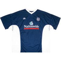 1999 00 england umbro training shirt xl