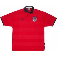 1999-01 England Away Shirt (Very Good) L