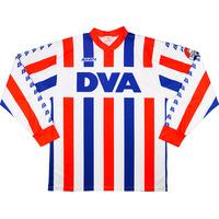 1990-91 Willem II Match Issue Home L/S Shirt #5