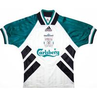 1993 95 liverpool away shirt excellent mboys