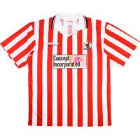 1997 98 exeter city home shirt excellent xl