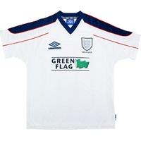 1998 england umbro training shirt m