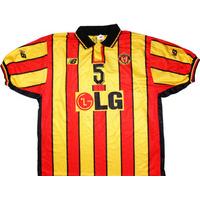 1997 98 esprance tunis match issue home shirt 5