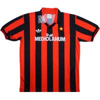 1990 91 ac milan intercontinental cup home shirt bnib