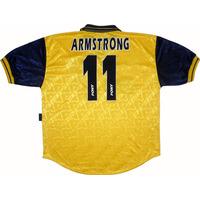 1995 97 tottenham third shirt armstrong 11 xl