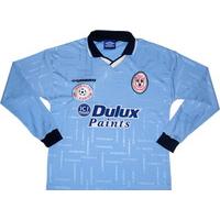 1999-00 Shelbourne L/S Away Shirt Y