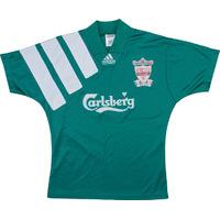 1992-93 Liverpool Centenary Away Shirt (Excellent) M.Boys