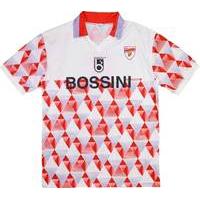 1993 94 cremonese match issue away shirt 6