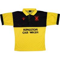 1989 90 clydebank away shirt m