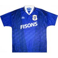 1994 95 ipswich home shirt very good m