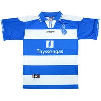 1999 00 msv duisburg home shirt excellent l