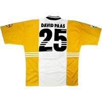 1997-98 Vitória Guimarães Match Issue Third Shirt David Paas #25