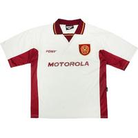 1996-97 Motherwell Away Shirt (Good) L