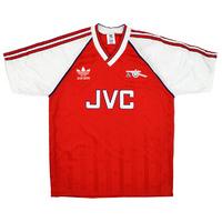 1988 90 arsenal home shirt excellent m