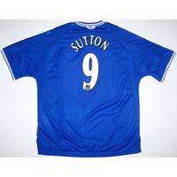 1999-01 Chelsea Home Shirt Sutton #9 XXL