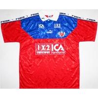 1996 helsingborgs home shirt xl