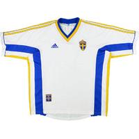 1998-00 Sweden Away Shirt S