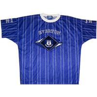 1994-95 Everton Umbro Training Shirt (Excellent) XL