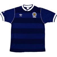 1986 scotland world cup home shirt excellent m