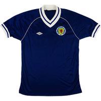 1982-85 Scotland Home Shirt (Excellent) L.Boys