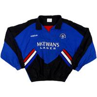 1994 95 rangers adidas drill top excellent s