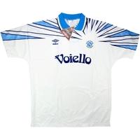 1991 93 napoli away shirt bnib xl