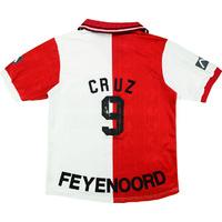1997-98 Feyenoord Home Shirt Cruz #9 (Fair) Y