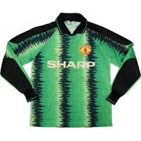 1990 92 manchester united gk shirt fair y