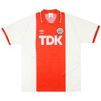 1989 91 ajax home shirt mint m