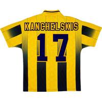 1996 97 everton away shirt kanchelskis 17 excellent xl