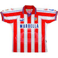 1996-97 Atletico Madrid Home Shirt (Excellent) XL