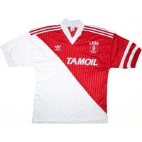 1991 92 monaco home shirt very good m